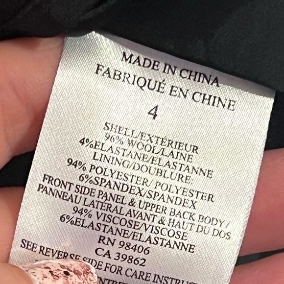 #133 THEORY • DARUA •COLOR BLOCK DRESS - Picture 8 of 8